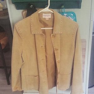 Suede stitched jacket Monteray Bay